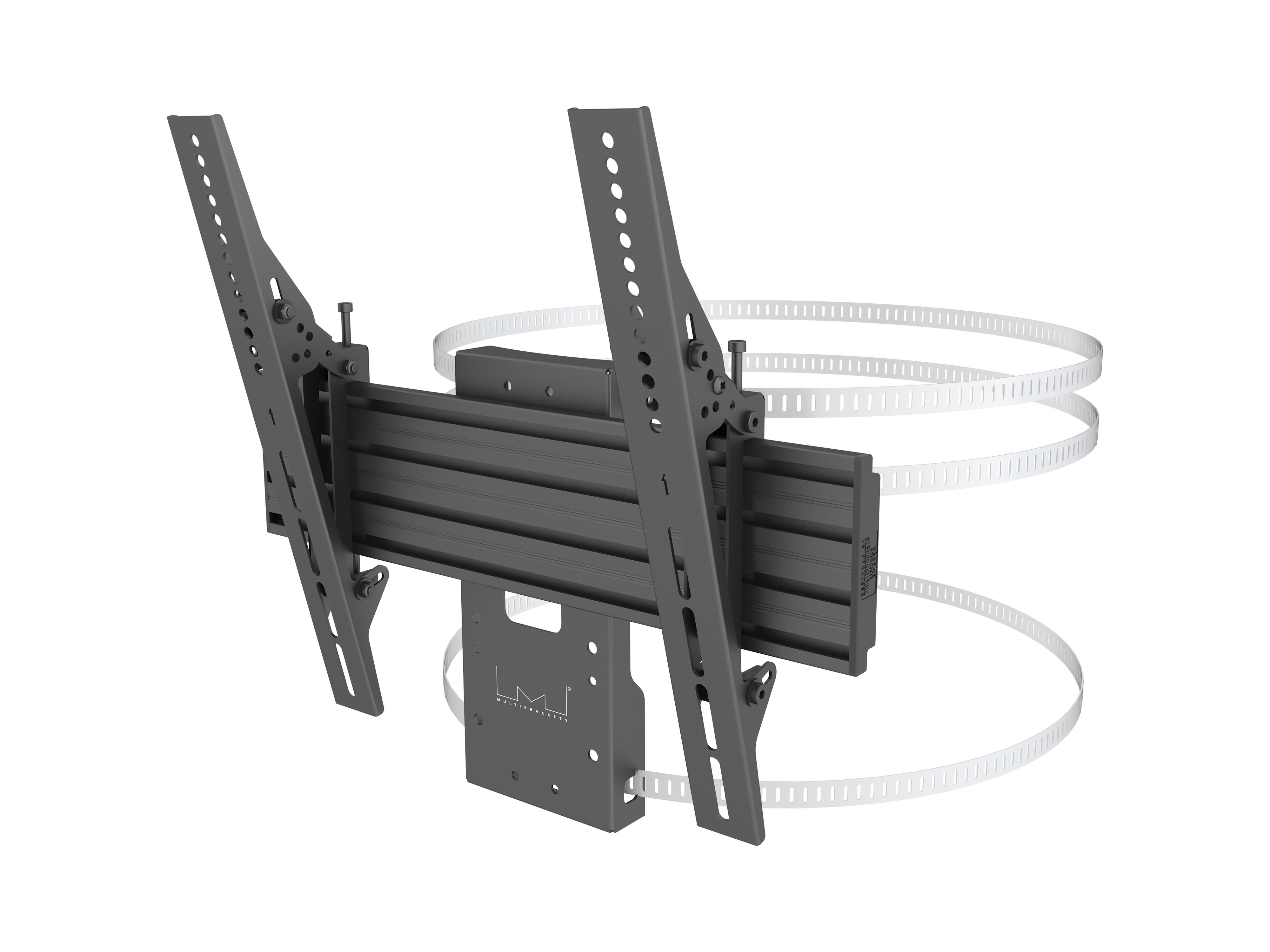 Multibrackets 8458 Supporto per display espositivi 165,1 cm (65") Nero