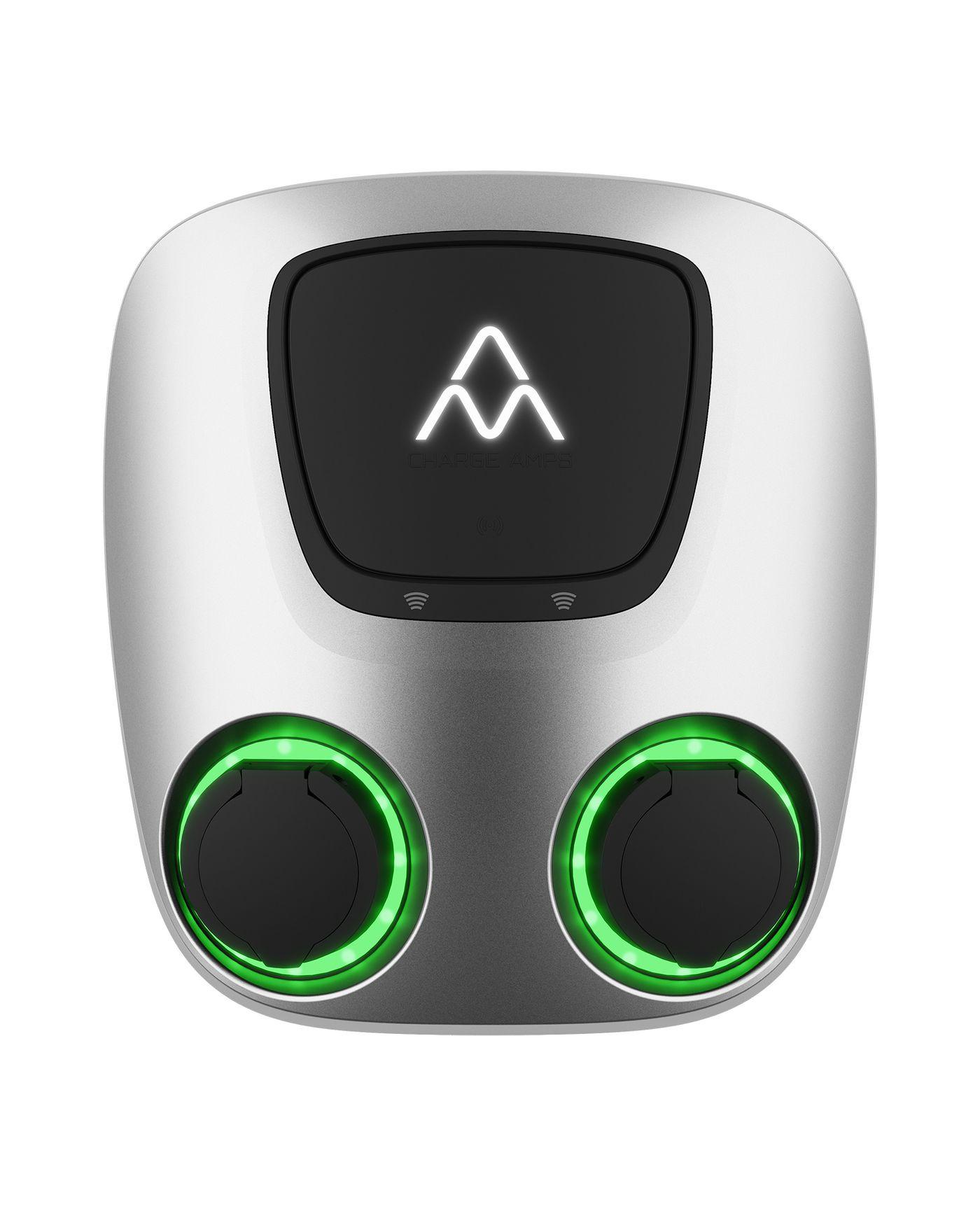 Aura 2x22 kW 3P 32A Type2 - Wifi/Lan OCPP RCD - Warranty 24M