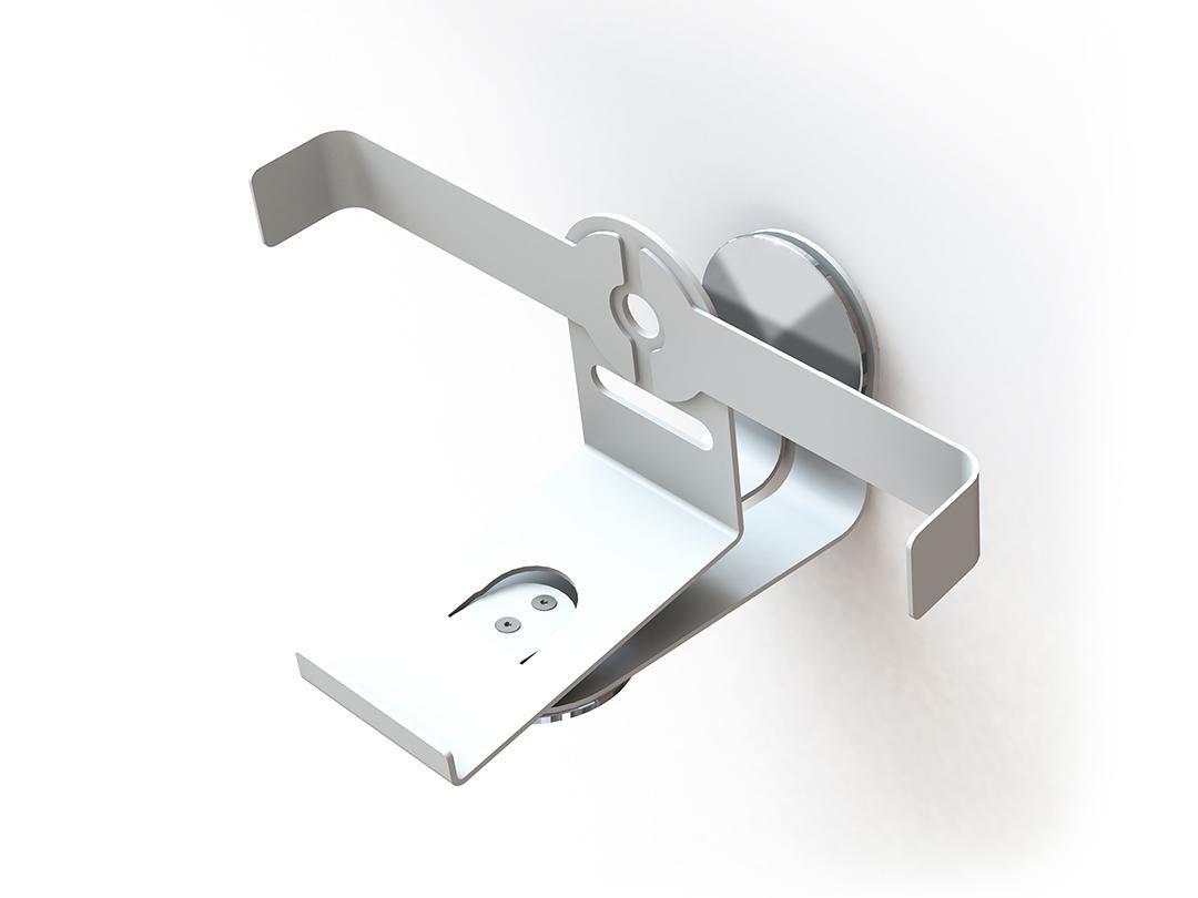 Multibrackets 1850 supporto da parete per casse acustiche Acciaio Alluminio Bianco (M Sonos Play5 Wall Mount - - White - Warran