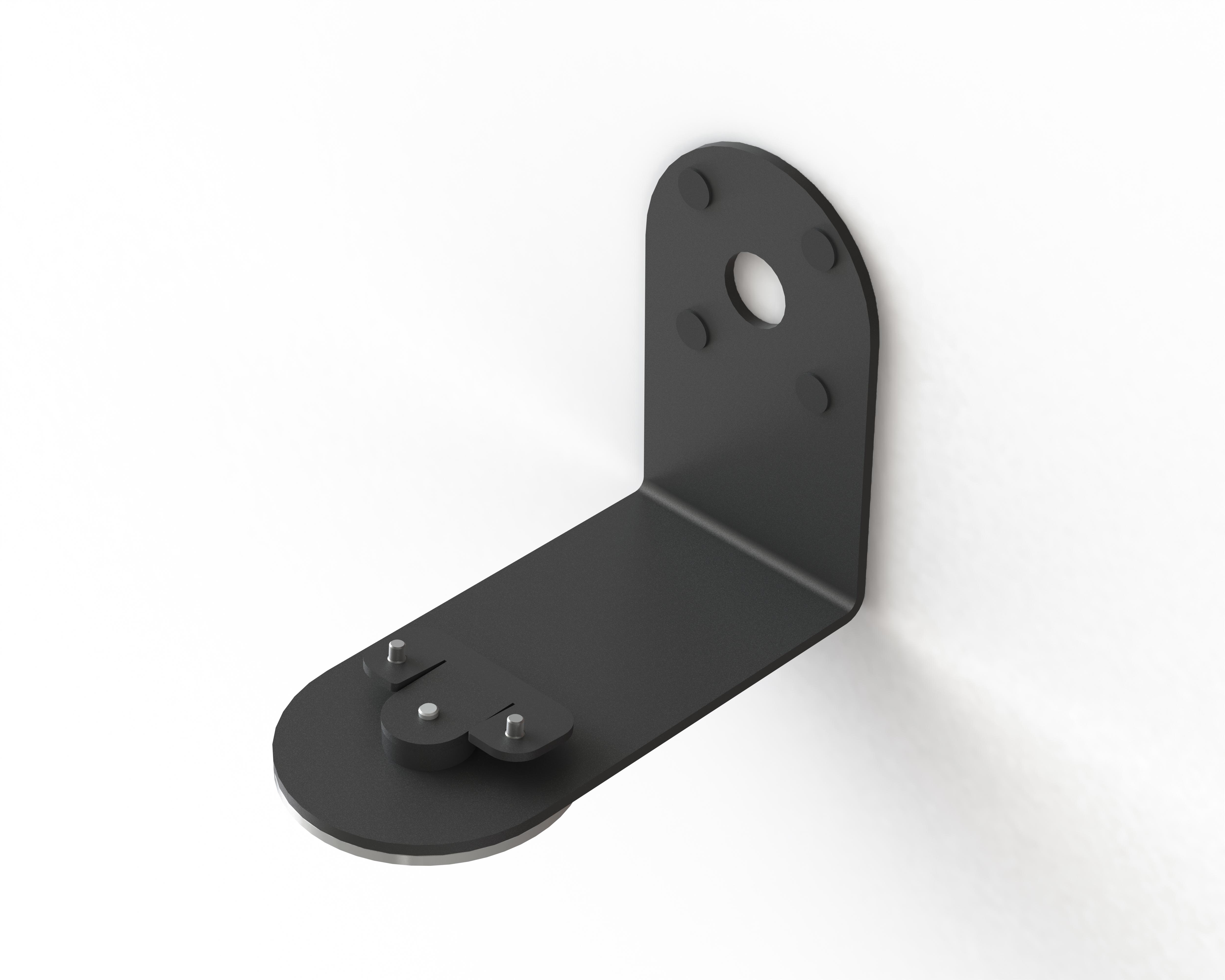 Multibrackets 4486 supporto da parete per casse acustiche Acciaio Nero