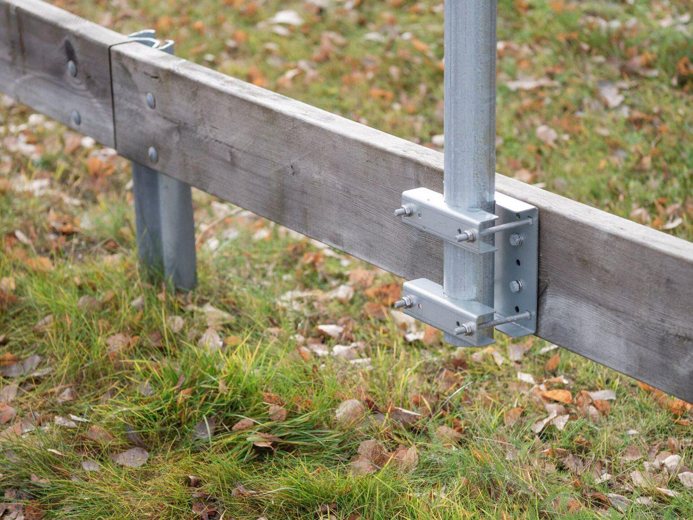 Steel tube bracket beam and - facade 60-108 - Warranty 24M