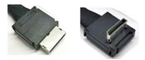 Intel AXXCBL700CVCR cavo Serial attached SCSI (SAS) 07 m Nero