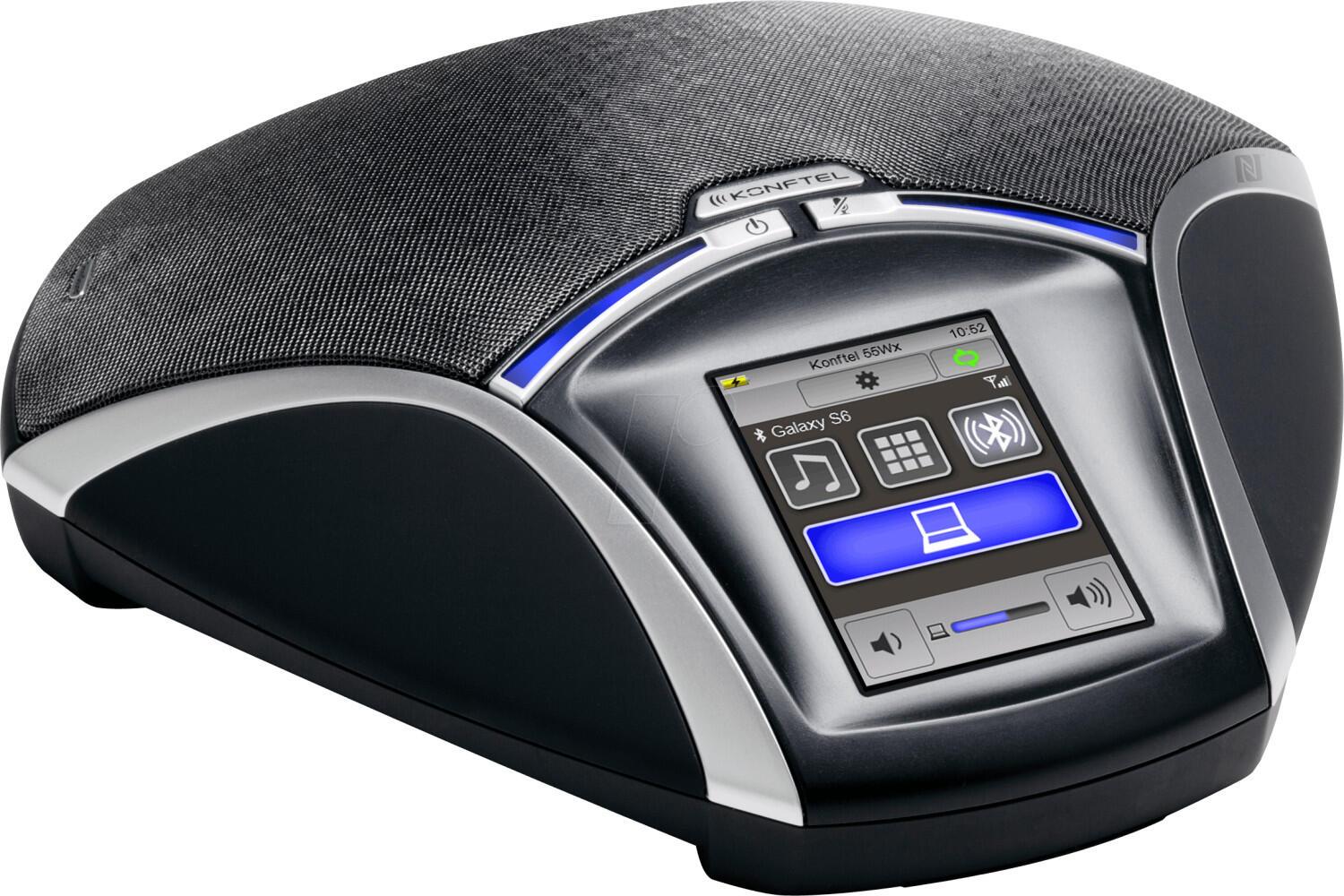 Ã¢â‚¬Â¢ The Konftel 55Wx is a flexible conference unit with a touch screen and impressive crystal-clear HD audio qualit