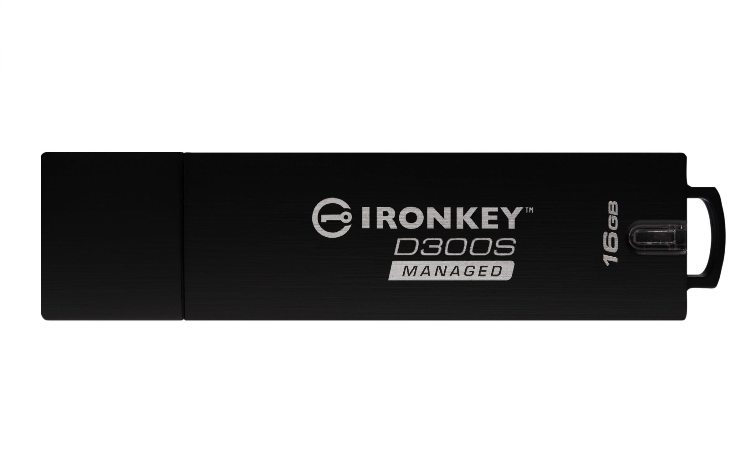 Kingston Technology IronKey Drive USB con crittografia AES 256 XTS D300S da 16GB