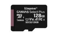 SD MICRO 128GB CL10 UHS-I CON ADATT 100MB/S LET.85MB/S SCRIT.KINGSTON