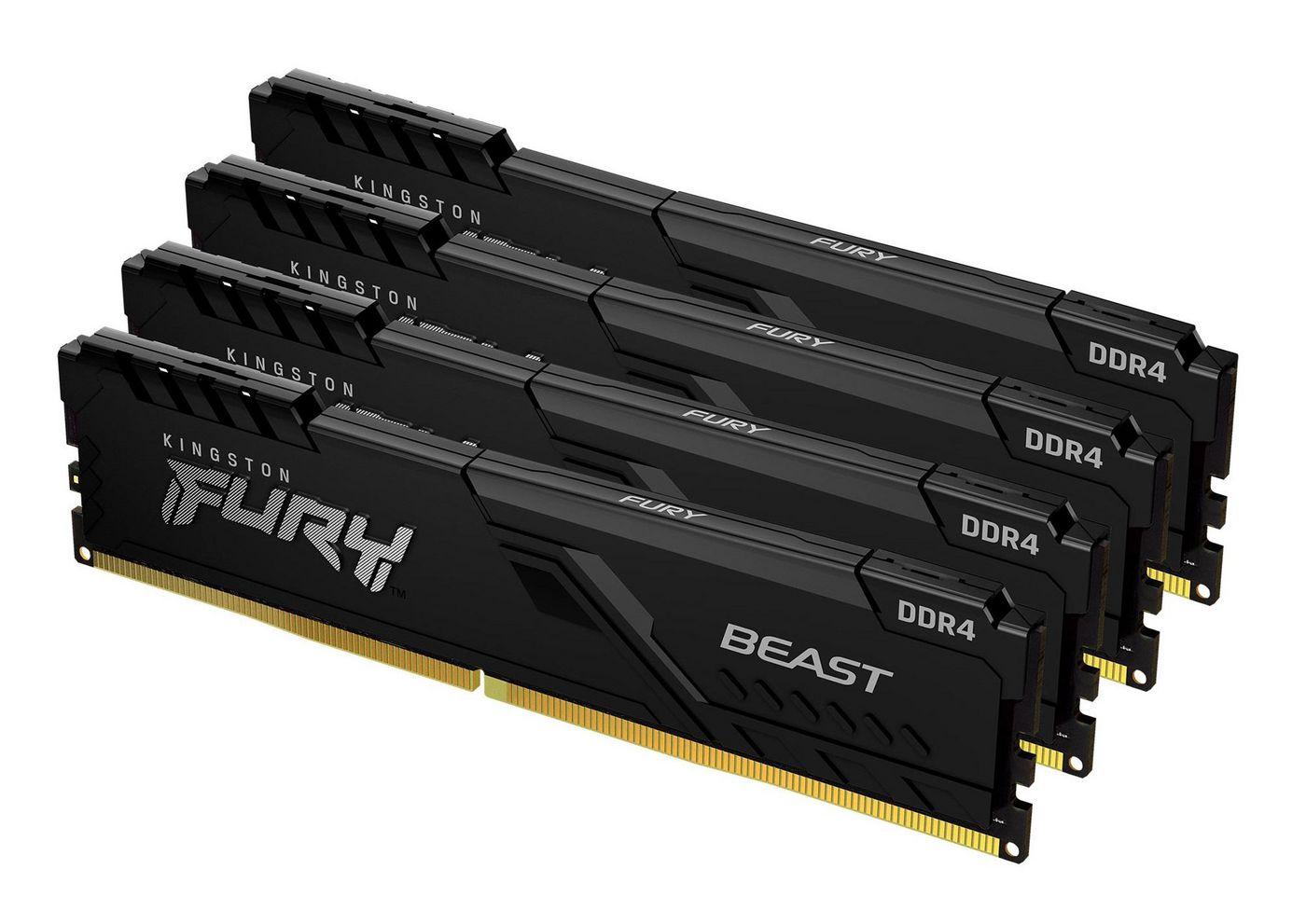 FURY DDR4 4x32GB 3600MHz DIMM