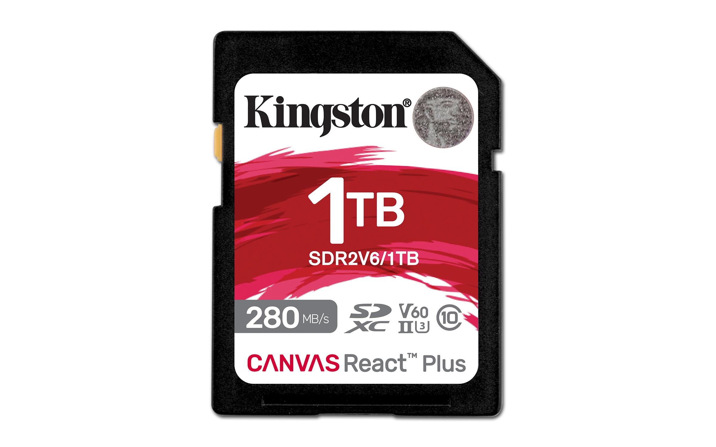 KT 1TB SDXC CanvasReact