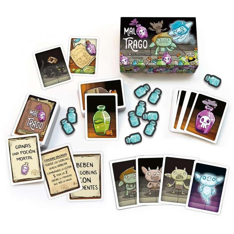 Brutte Bevute Streghe Pozioni e tanti Goblin Gioco di Carte - Tema Streghe e Pozioni - Giorni da 4 a 10 Giocatori - Giorni 8 An