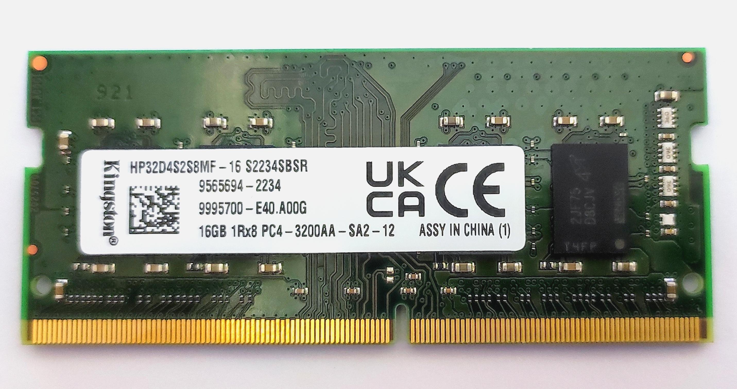 KINGSTON RAM SO-DDR4 16GB...