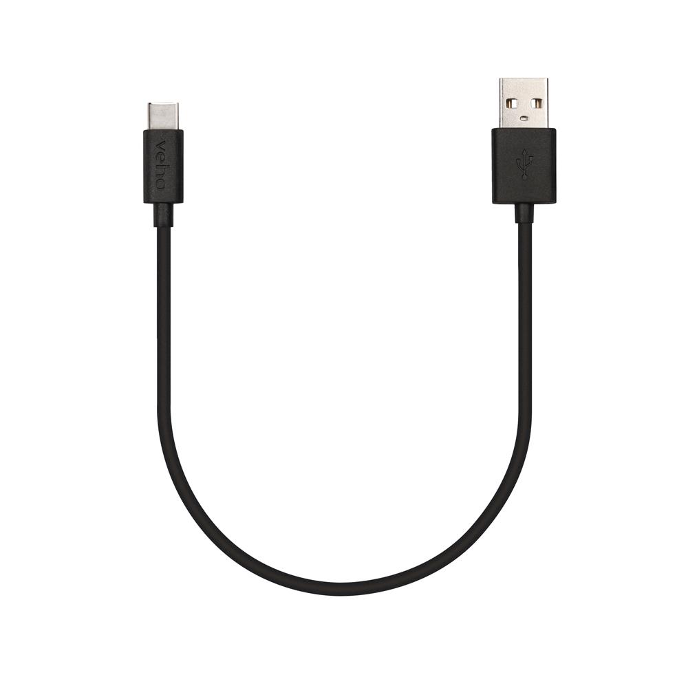 Veho VCL-002-C-20CM cavo USB 02 m USB A USB C Nero