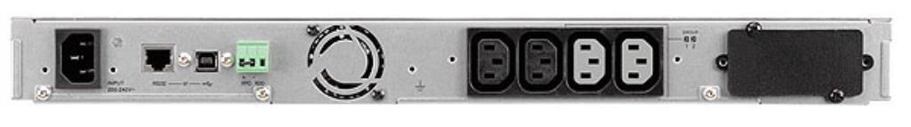 UPS Eaton 5P 650I - 650VA - USB/RS232 - Line Interactive rackable 1U