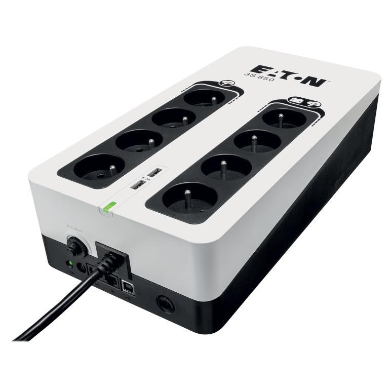 UPS Eaton 3S - 850VA 510W - Off Line - 8 prese FR port USB