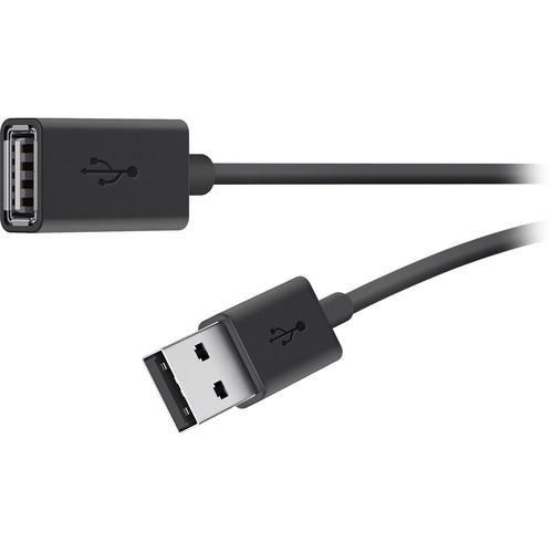 Belkin USB 2.0 A M/F 1.8m cavo USB 18 m USB A Nero