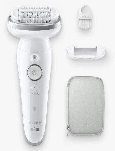 Braun Silk-Ã©pil 9 BR2-225328 epilatore 40 pinzette Grigio, Bianco
