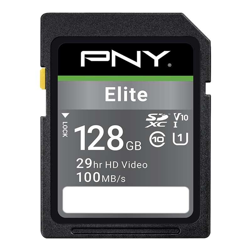 Scheda PNY Elite SDXC 128 GB U1 V10 Classe 10