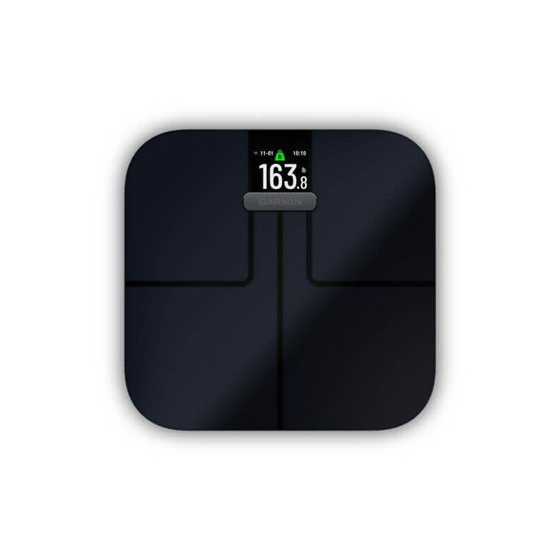 Bilancia intelligente Garmin Index S2, nera