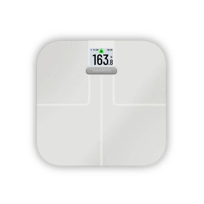 Bilancia intelligente Garmin Index S2, bianca