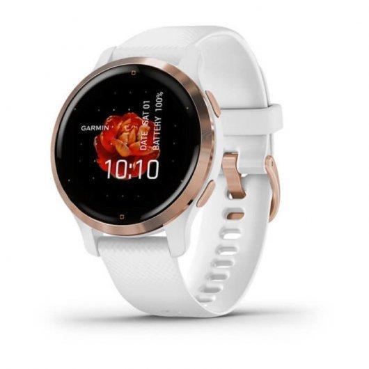 Orologio smartwatch Garmin Venu 2S - schermo 1.1 - GPS WiFi Bluetooth - Colore bianco