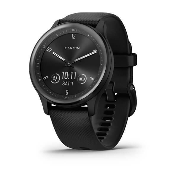 Garmin vivomove Sport, nero, silicone