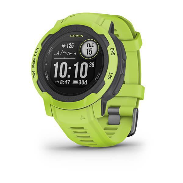 Smartwatch GARMIN Instinct 2 45mm Lime con cinturino in silicone intercambiabile 22mm