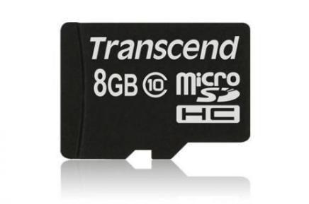 Scheda SD microSD 8GB SDHC UHS C
