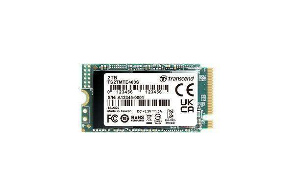 SSD Transcend MTE400S - M.2 2242 2TB - PCIe 3.0 x4 NVMe - 0.21 DWPD