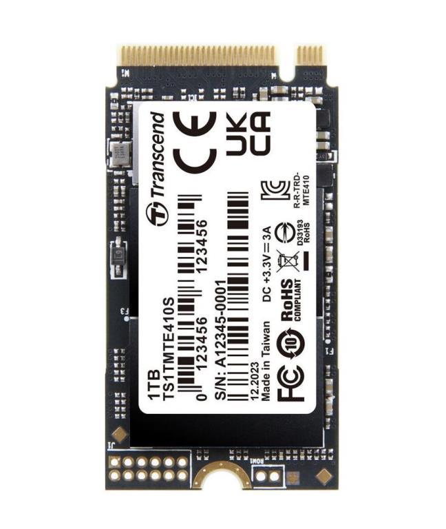 SSD Transcend MTE410S - M.2 2242 1TB - PCIe 4.0 x4 NVMe - 0.33 DWPD
