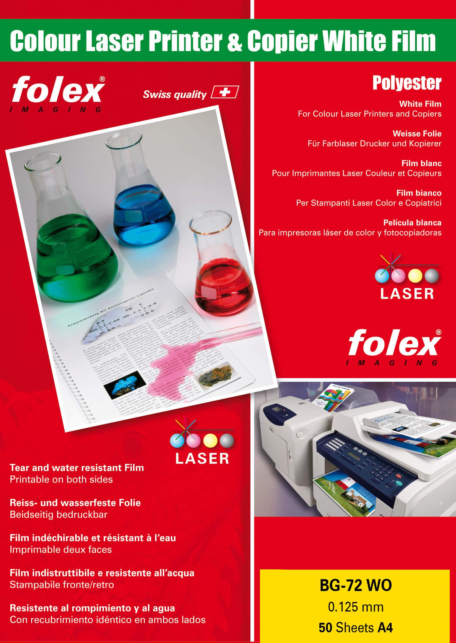 Folex Glossy White Film,...