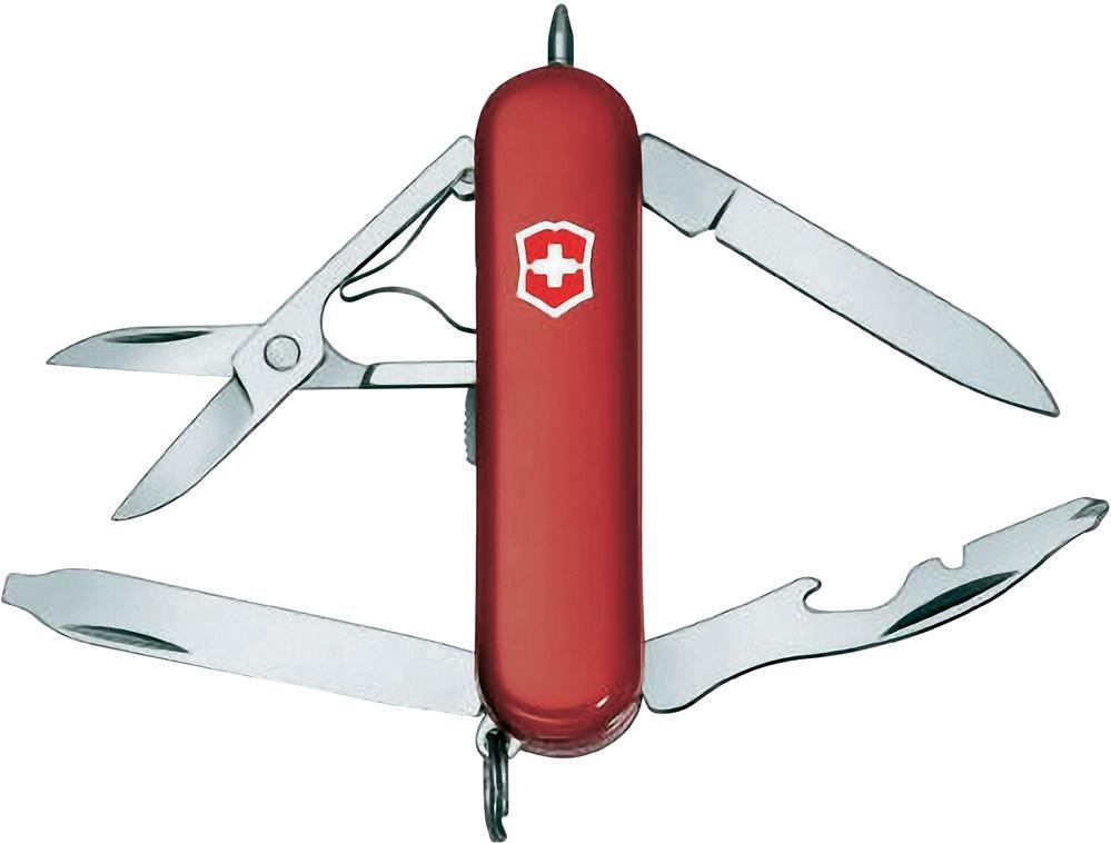 Coltello tascabile Victorinox V-0.63 66 Midnite Manager, rosso
