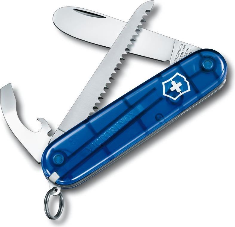 Coltello tascabile Victorinox V-0.23 73.T2 My First Victorinox blu trasparente