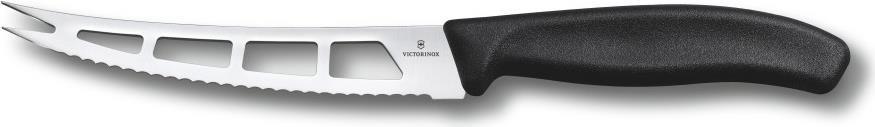 Victorinox V-6.78 63.13B Swiss Classic coltello da burro/filo seghettato 13 cm nero