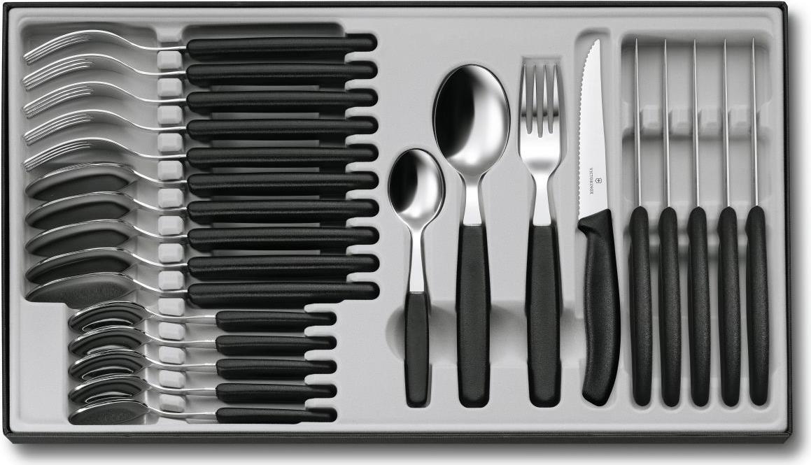 Victorinox V-6.72 33.24 Swiss Classic 12 pz. Set di posate nero