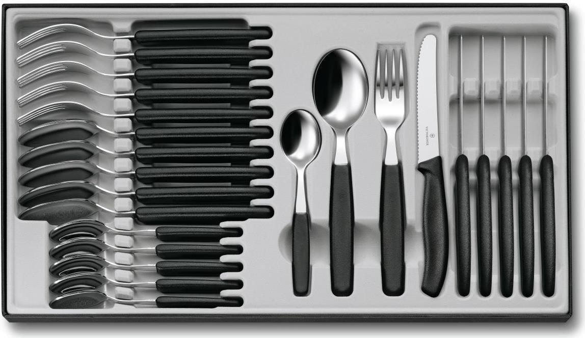 Victorinox V-6.78 33.24 Swiss Classic 24 pz. Set di posate nero