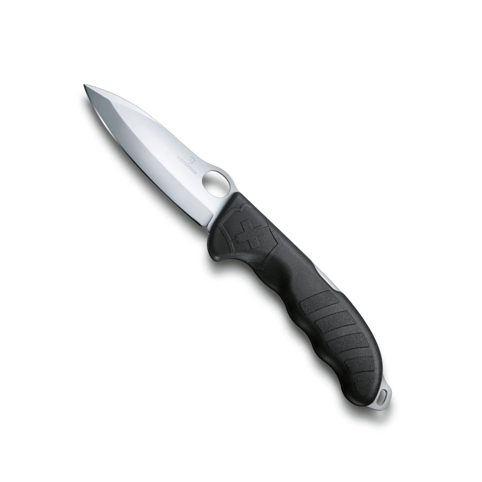 Coltello da caccia Victorinox V-0.94 11.M3 Hunter Pro, + custodia da cintura in pelle artificiale, nero