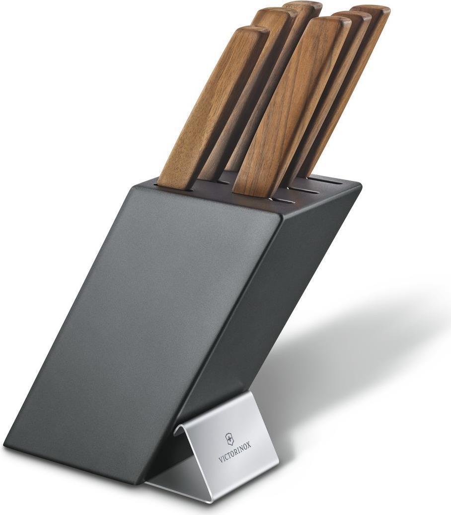 Victorinox V-6.71 86.6 Ceppo coltelli Swiss Modern, 6 pezzi, in legno di faggio, legno