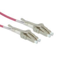 ROLINE OM4, LC/LC, 2m cavo a fibre ottiche Grigio, Bianco (ROLINE FO Cable 50/125Ãƒâ€šÃ‚Âµ. OM4. LC/LC. Violet. 2.0m)