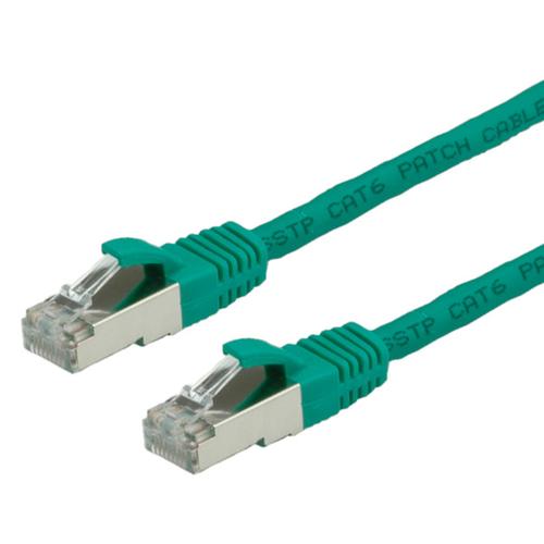 Cavo patch VALUE S/FTP (PiMF) Cat.6/Classe E, LSOH, verde, 2 m