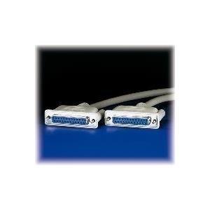 ROLINE 11.01.3718 cavo e adattatore video 1,8 m D-Sub [DB-25] Grigio (ROLINE RS232 Cable DB25-DB25. F/F. Beige. 1.8m)