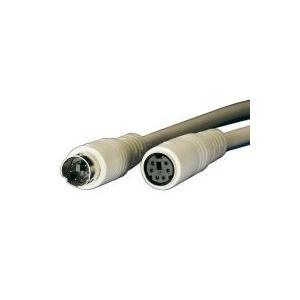 CAVO PROLUNGA PS2 MINIDIN 6 POLI MT.10 MASCHIO/FEMMINA