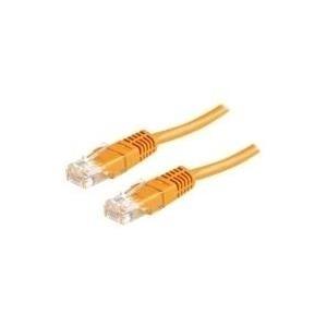 ROLINE 5m Cat6 UTP cavo di rete Arancione U/UTP [UTP] (Roline CAT6 UTP CU Ethernet Cable Orange 5m)