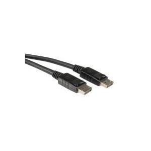 ROLINE 11.04.5601 cavo DisplayPort 1 m Nero (ROLINE DisplayPort Cable, DP - DP, M/M, 1m)