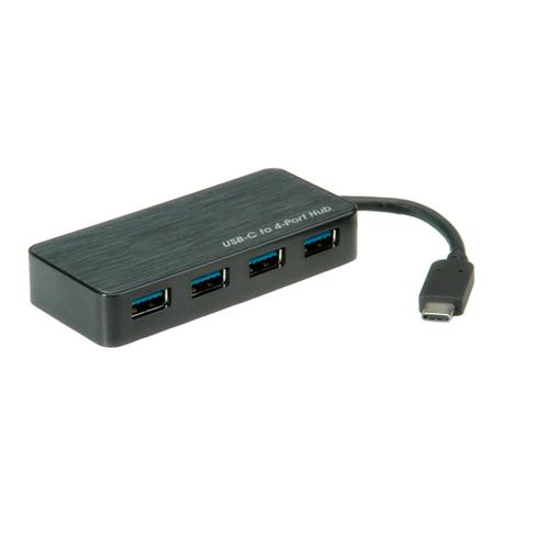 Hub ROLINE USB3.2 Gen1, 4...