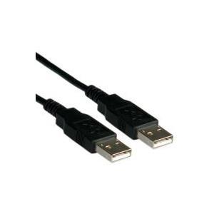 ROLINE 11.02.8918 cavo USB 1,8 m USB 2.0 USB A Nero (ROLINE USB2.0 Cable A-A. M/M. Black. 1.8m)