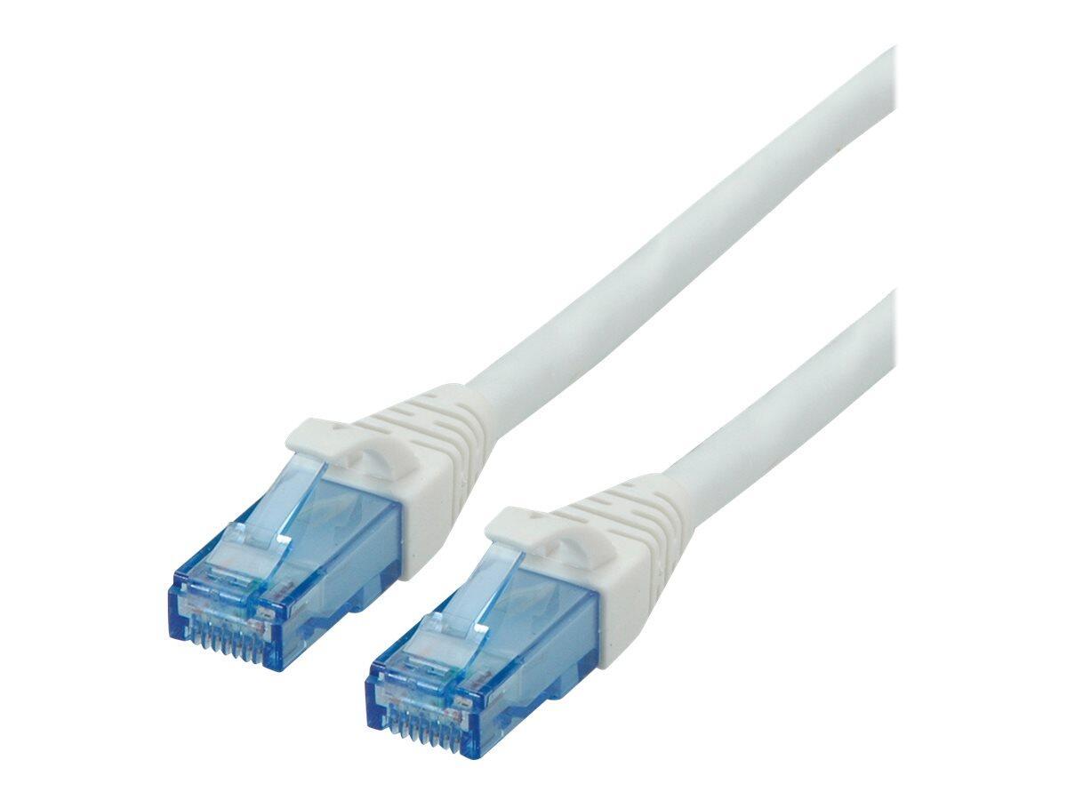Cavo patch Roline da RJ-45 (M) a RJ-45 (M) 50 cm UTP CAT 6a bianco (21.15.2760)