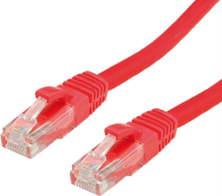 Value Cat6a 1.5m cavo di rete Rosso 1,5 m U/UTP [UTP] (Value CAT6A UTP CU Ethernet Cable Red 1.5m)