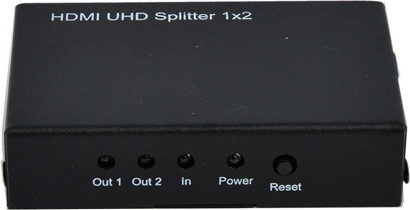 14013585, HDMI, 2x HDMI, nero, 60 Hz, 480i, 480p, 720i, 720p, 1080i, 1080p, 2160p