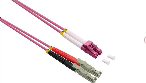 ROLINE 21159471 Cavo in fibra ottica 1 m E-2000 (LSH) LC OM4 Viola (21.15.9471)