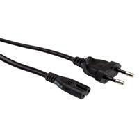 Value 19.99.2094 cavo di alimentazione Nero 5 m CEE7/16 Accoppiatore C7 (VALUE Euro Power Cable Type C to C7. Black. 5.0m)