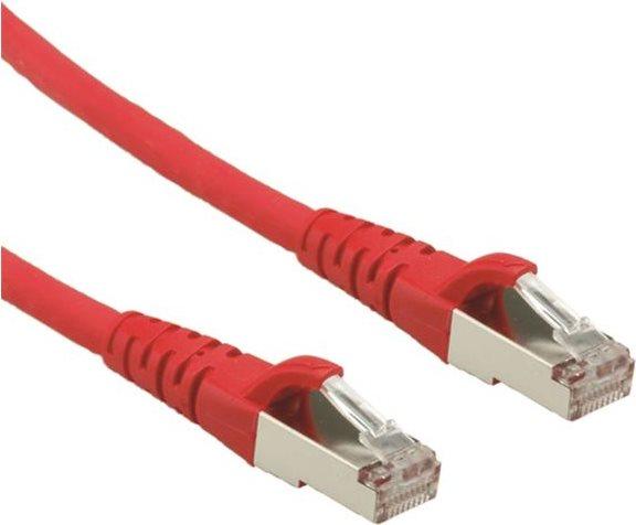 ROLINE CAT.6a S/FTP cavo di rete Rosso 1 m Cat6a S/FTP [S-STP] (Roline CAT6A S/FTP CU LSZH Ethernet Cable Red 1m)