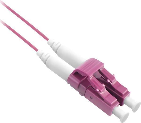 Secomp Roline Slim - Cavo patch - LC Multi -Mode (M) a LC Multi -MODE (M) - 1 M - Fibra - 50/125 Micrometro - OM4 - alogeno - V
